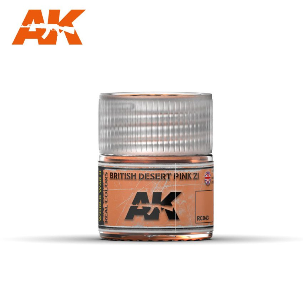 RC043 AK - Bristish Desert Pink ZI  10ml