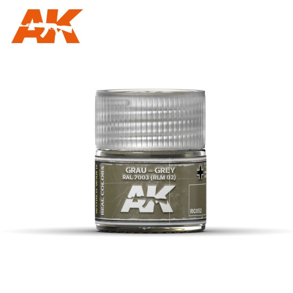 RC052 AK - Grau-Grey RAL 7003 (RLM 02) 10ml