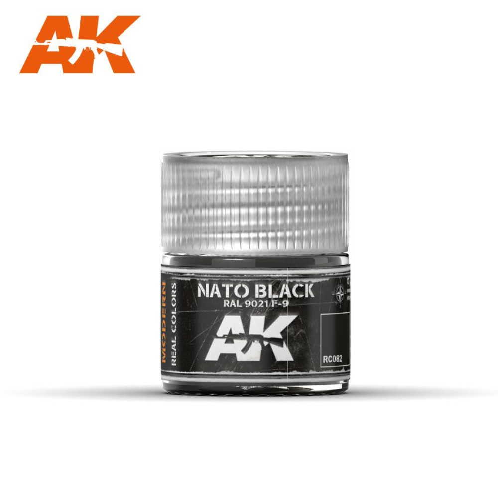 RC082 AK -Nato Black RAL 9021 F-9 10ml
