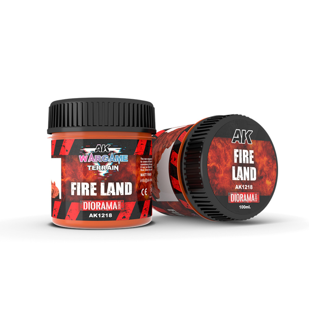 FIRE LAND - WARGAME TERRAINS – 100 ml Ak-Interactive AK1218
