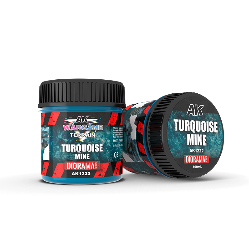 TURQUOISE MINE-  WARGAME TERRAINS – 100 ml Ak-Interactive AK1222