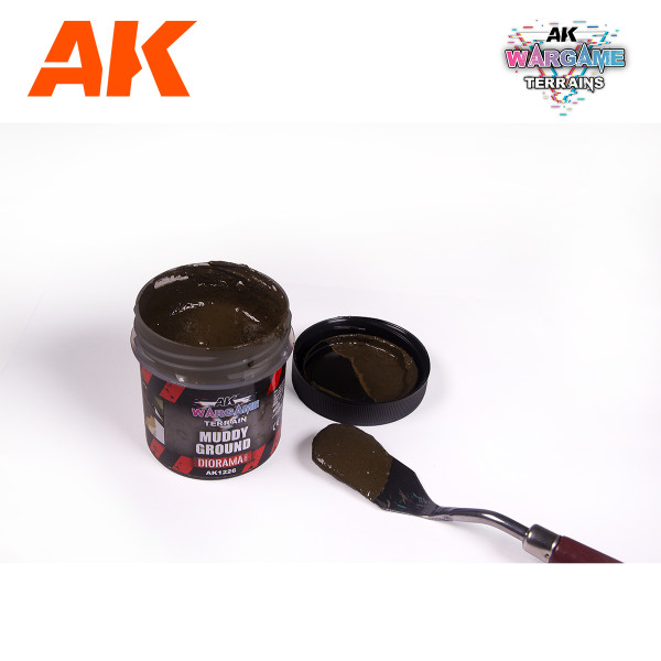 MUDDY GROUND - WARGAME TERRAINS – 100 ml Ak-Interactive AK1226