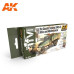AK4030 AK - Set "Caunter" 1940, Africa and Mediterranean 17ml