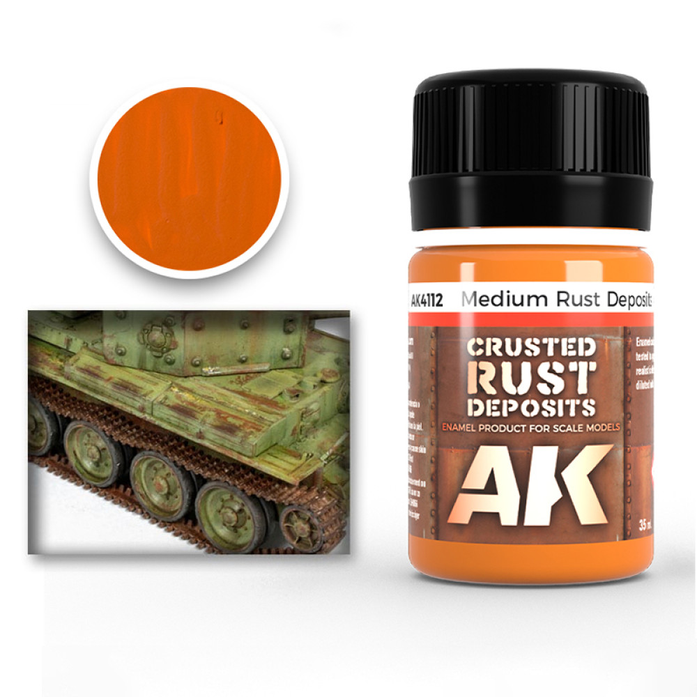 MEDIUM RUST DEPOSITS 35 ml Ak-interactive AK4112