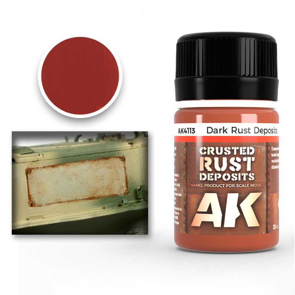 DARK RUST DEPOSITS 35 ml Ak-interactive AK4113