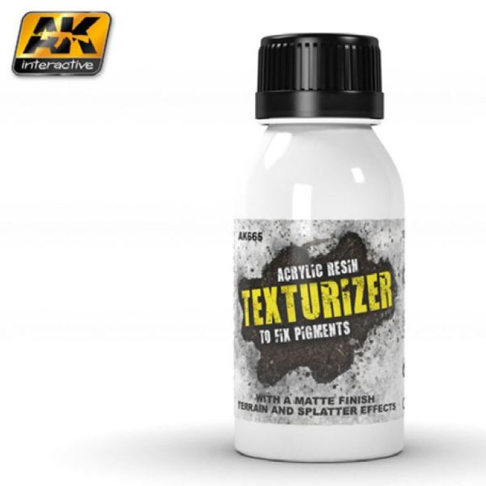 Texturizer Acrylic Resin for Pigments  Ak-interactive AK665