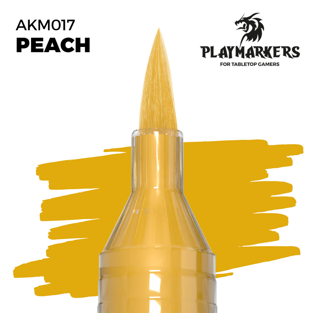 Акриловий маркер Персиковий – PLAYMARKER Ak-interactive AKM017