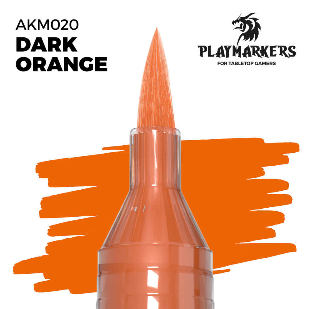 Акриловий маркер Темно-помаранчевий – PLAYMARKER Ak-interactive AKM020