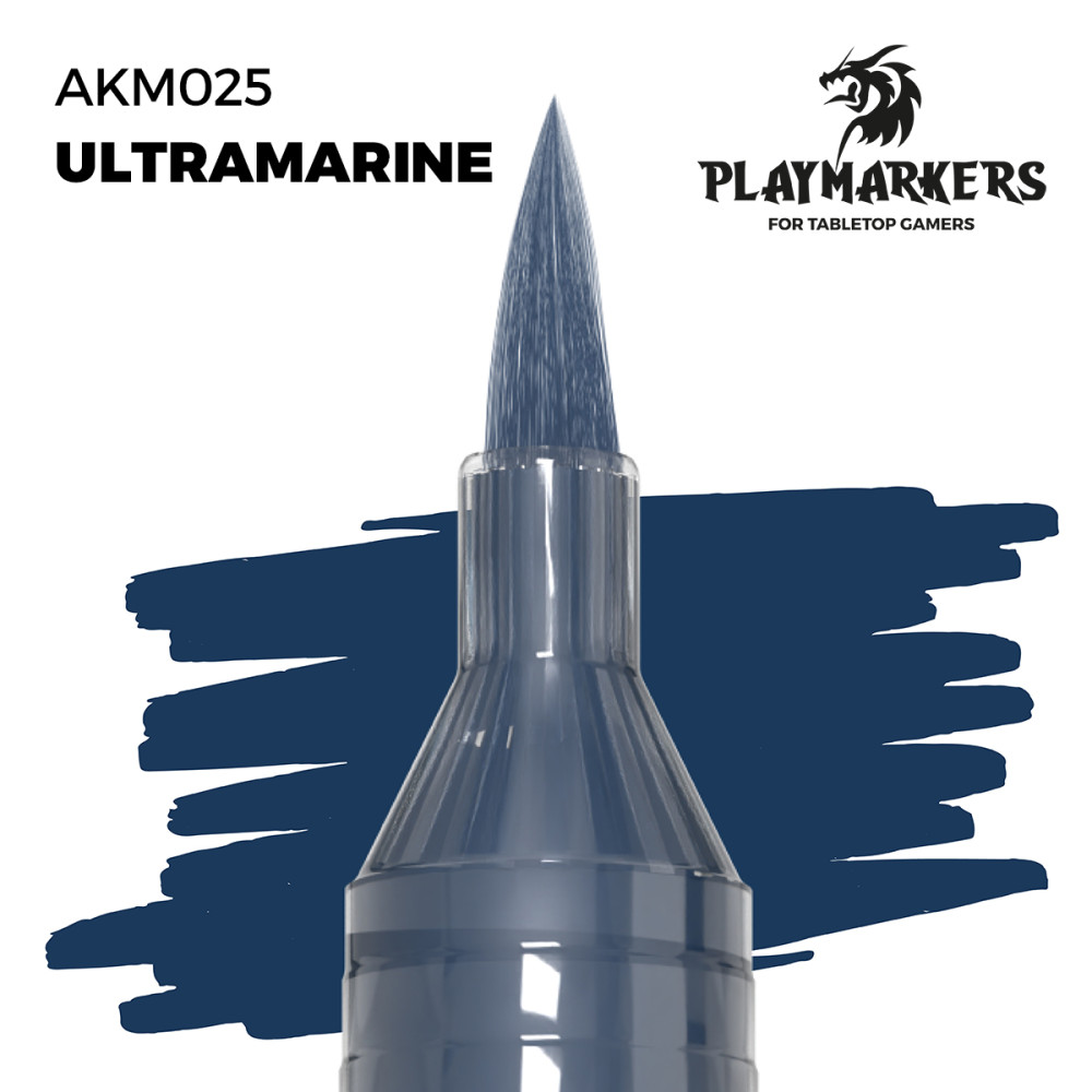 Акриловий маркер Ультрамарин – PLAYMARKER Ak-interactive AKM025