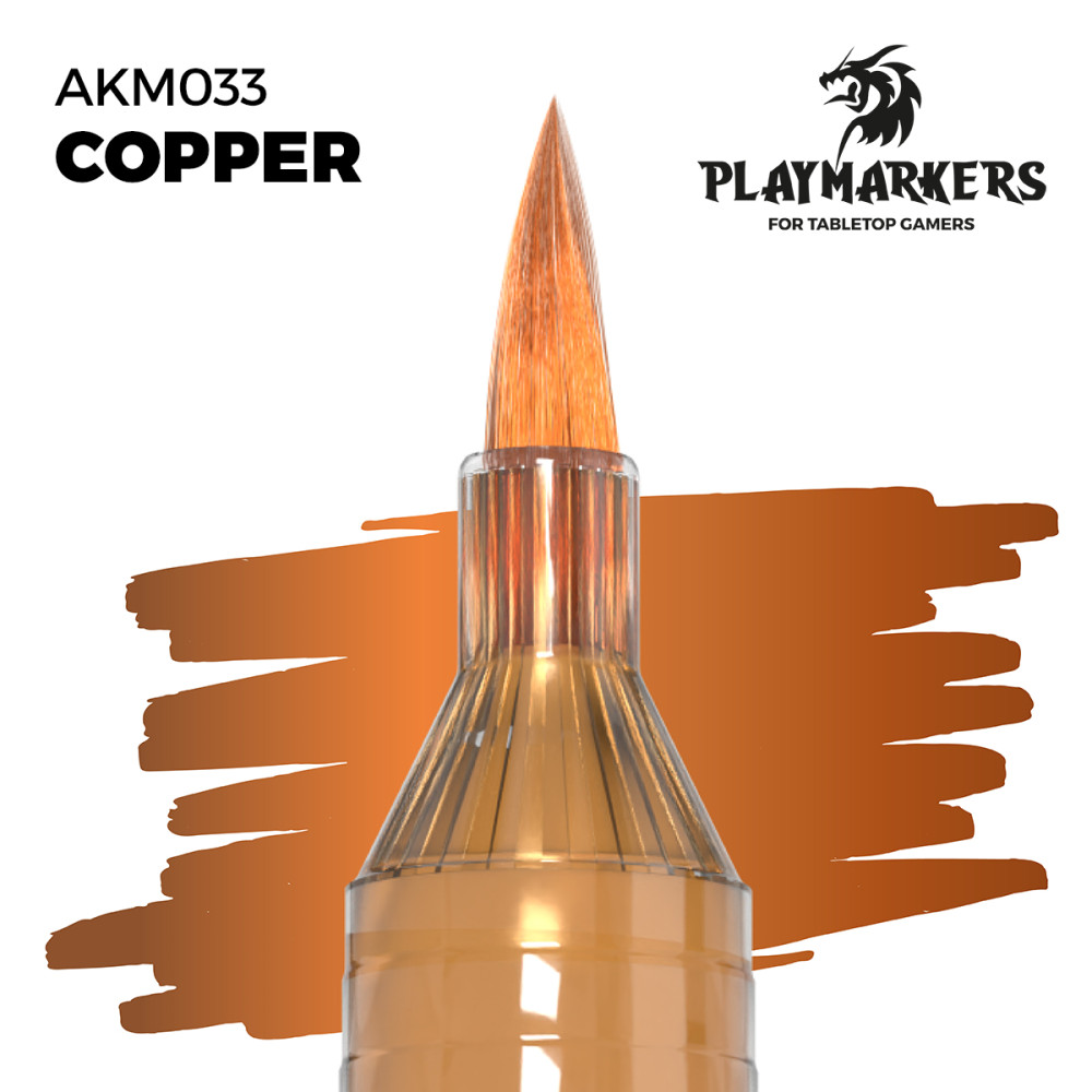 Акриловий маркер Мідь – PLAYMARKER Ak-interactive AKM033