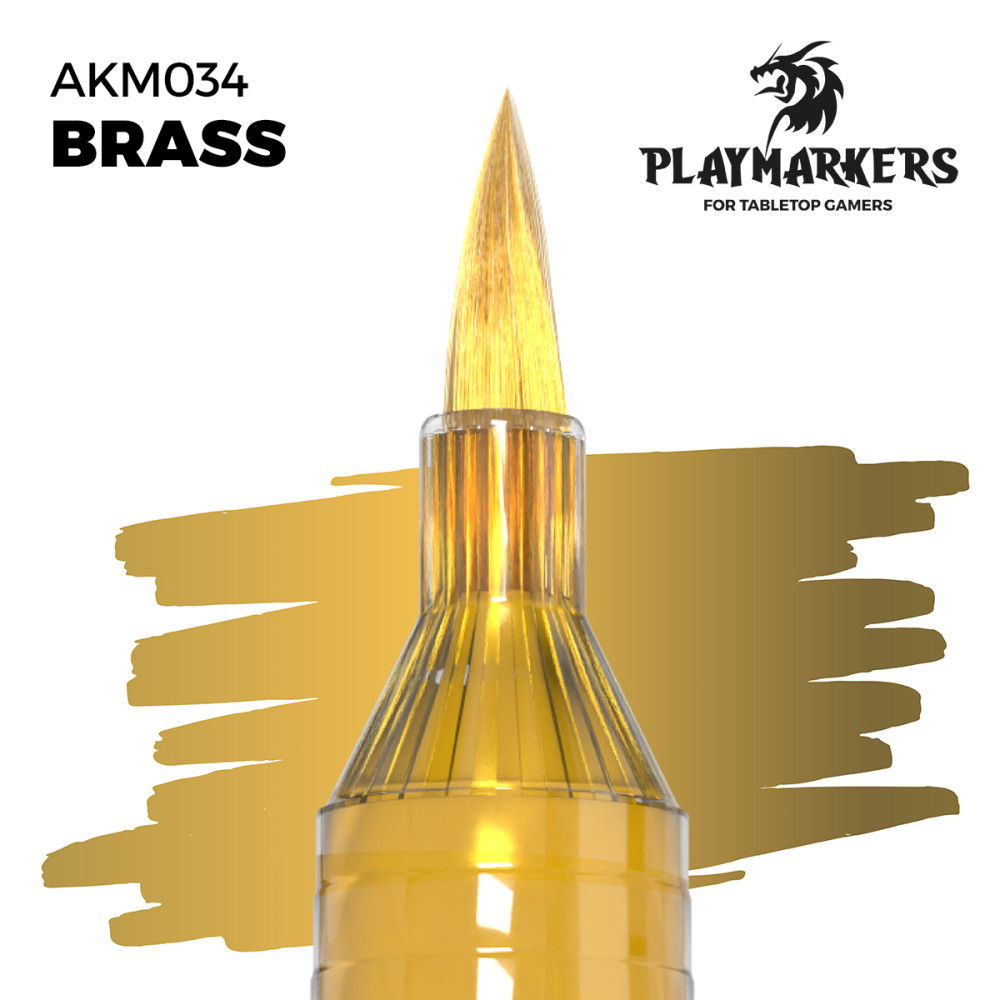 Акриловий маркер Латунь – PLAYMARKER Ak-interactive AKM034