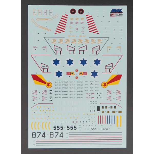  KFIR C2/C7 1/48 AMK  88001