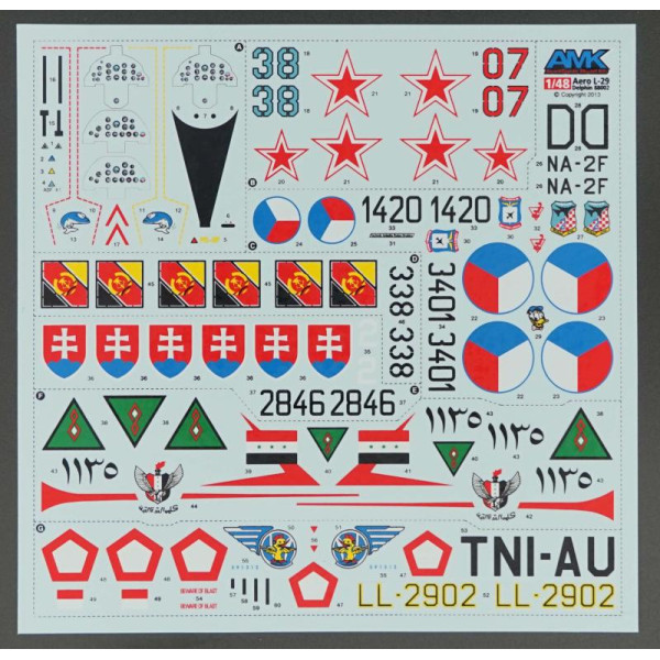 L-29 Aero, Delfin 1/48 AMK  88002