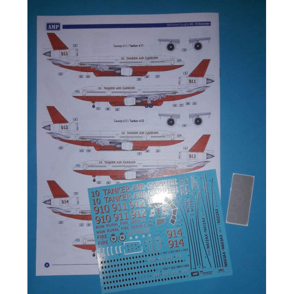 DC-10 Air Tanker Mcdonnell Douglas. 1/144 AMP 144-005