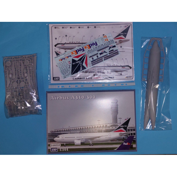 Airbus A310-300 Pratt & Whitney   Delta Air Lines & FedEx 1/144 AMP 144009