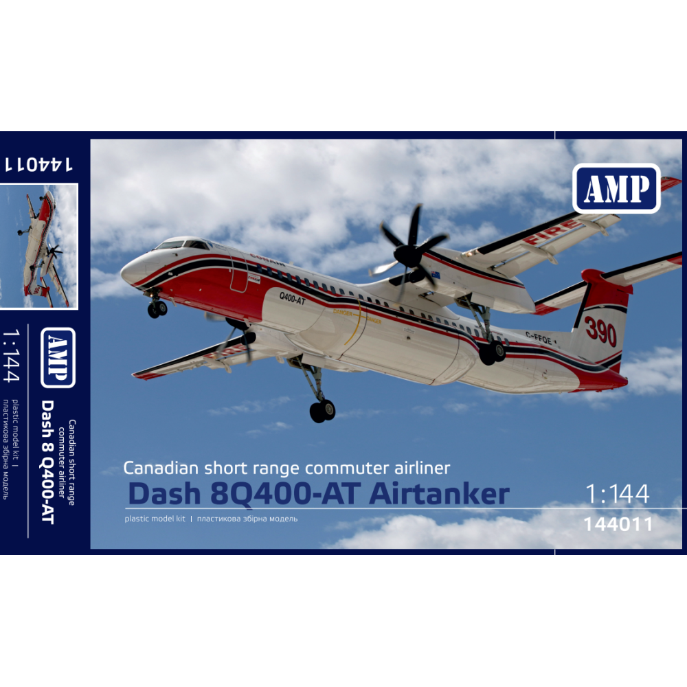 Dash 8Q400-MR Air Tanker  1/144 AMP 144-011