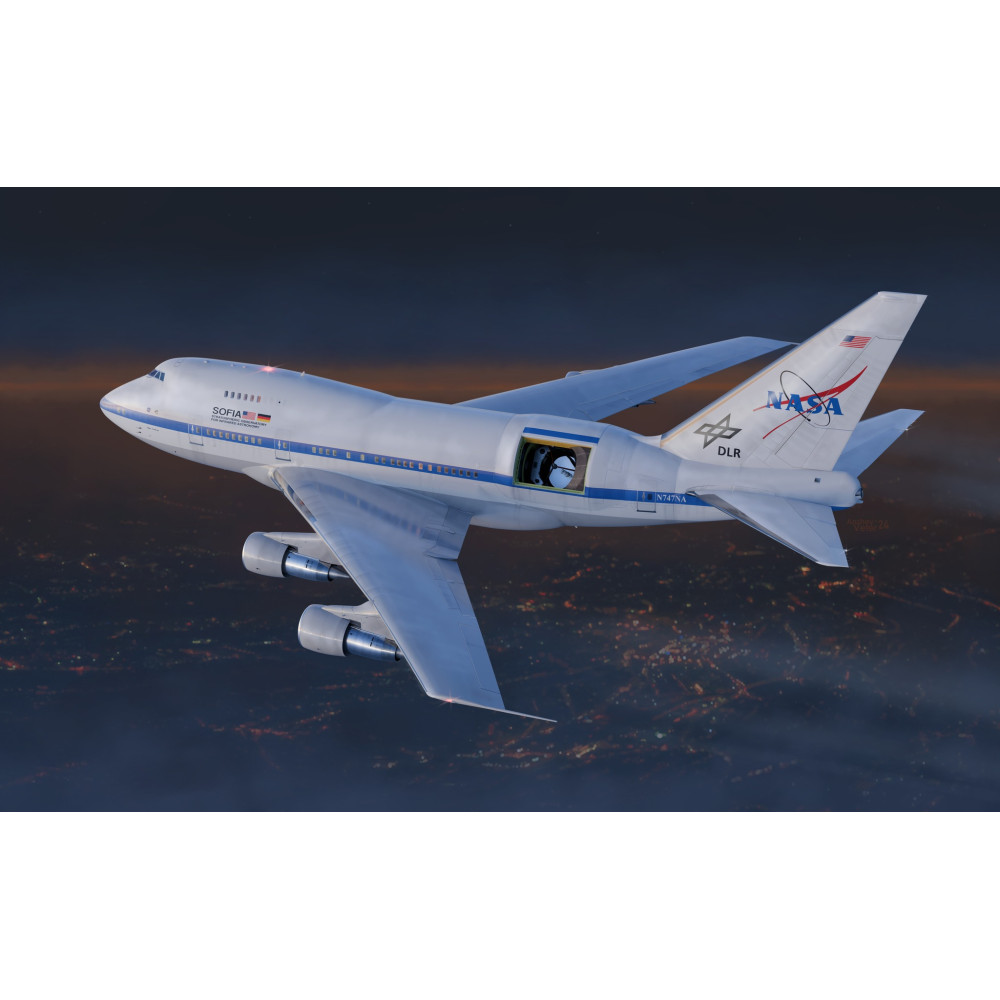 B-747SP Stratospheric Observatory for Infrared Astronomy, SOFIA 1/144 AMP 144-014