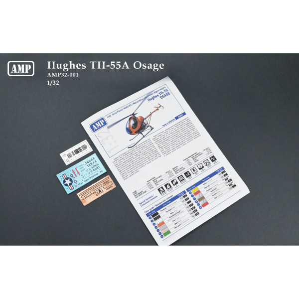 Helicopter Hughes TH-55A Osage 1/32 AMP 32001
