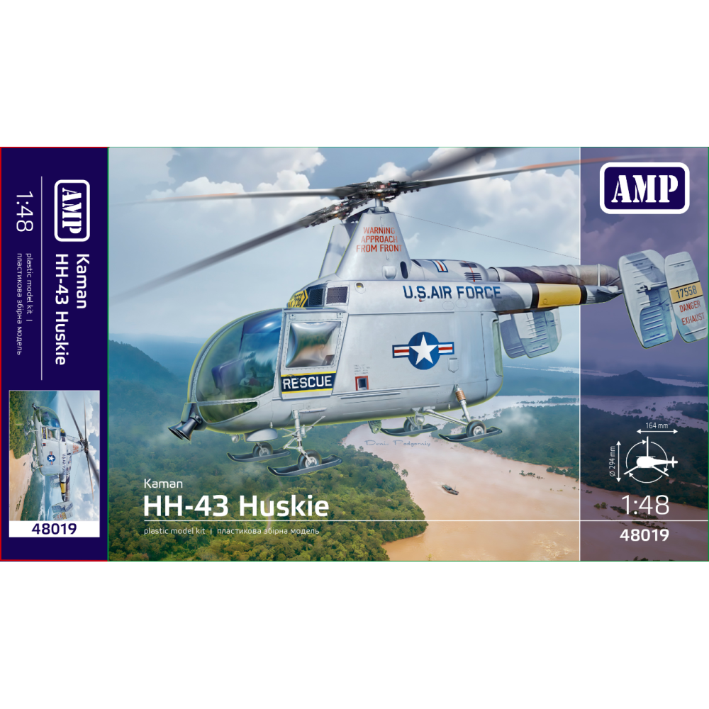 Kaman HH-43S Husky 1/48 AMP 48019