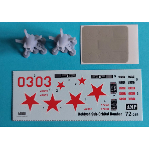  Keldysh Sub-orbital bomber  1/72 AMP 72019