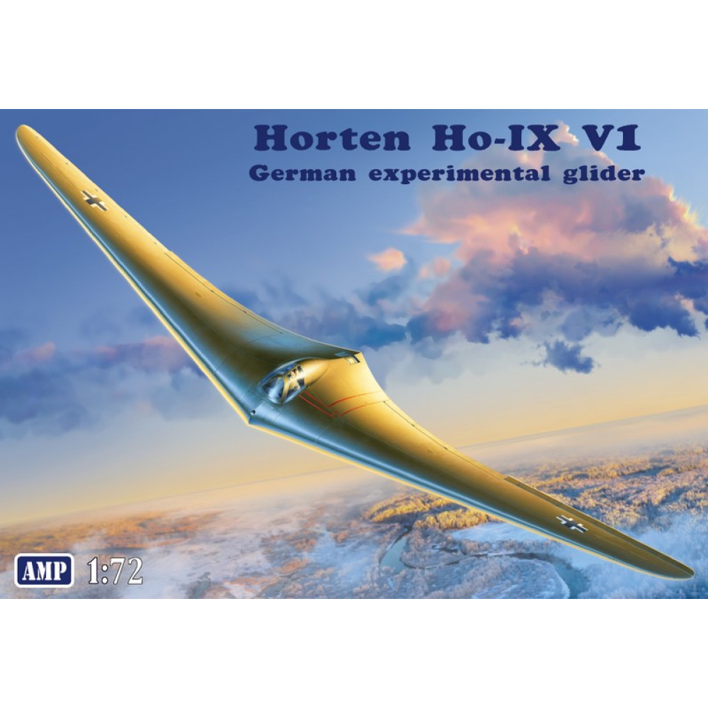 Horten H.IX V1, German Experimental Glider 1/72 AMP 72-007