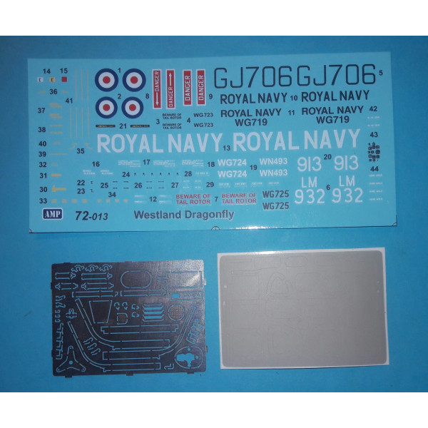 Westland WS-51 Dragonfly HR/3 Royal Navy 1/72 AMP 72013