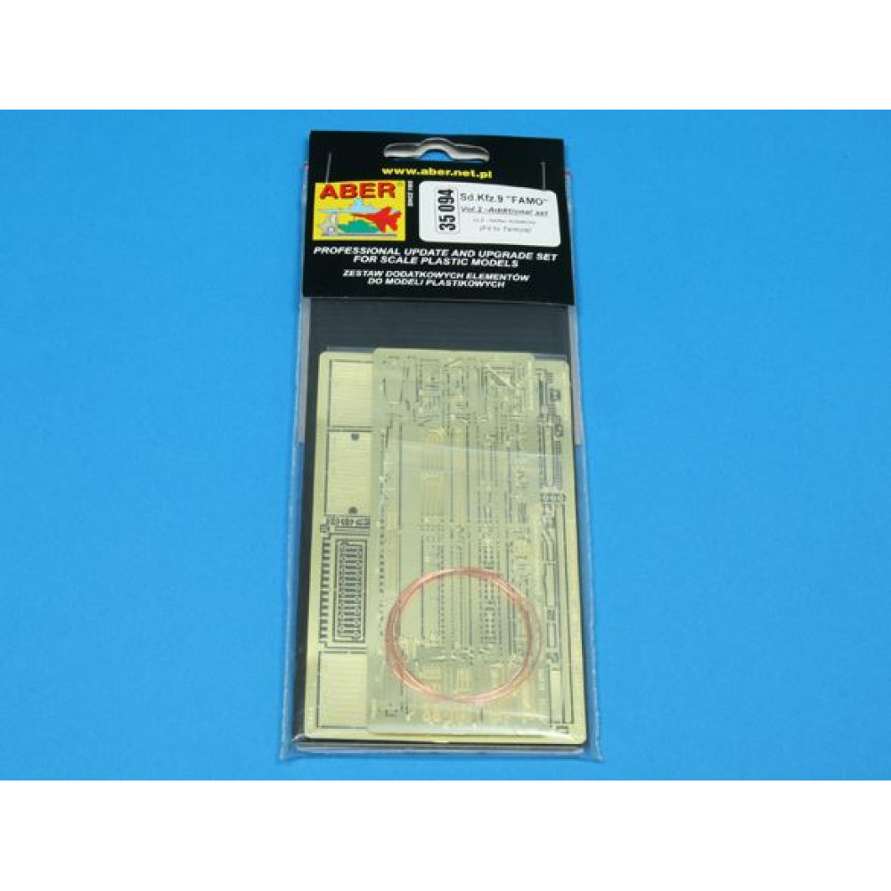 German 18 ton heavy half-track Sd.Kfz.9 - ''FAMO'' - vol.2 - additional set 1/35 ABER 35 094