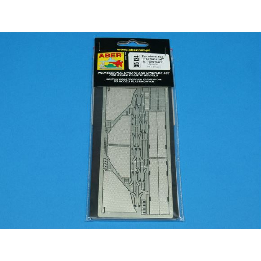 Fenders for Sd.Kfz.184 ''Ferdinand'' o ''Elefant" 1/35 ABER 35 124