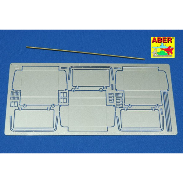 Russian heavy tank KV-1, KV-2 - vol. 4 - additional set - tool boxes early type for early fenders 1/35 ABER 35 194