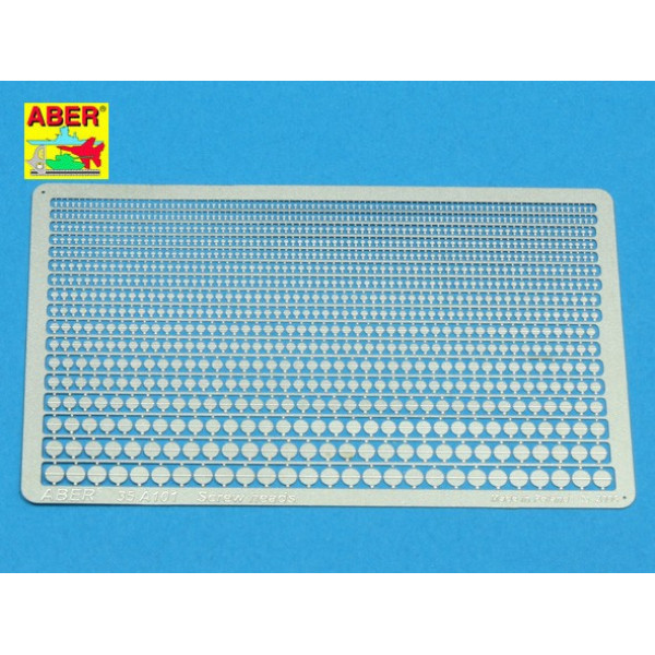 Screw heads 1/35 ABER 35 A101