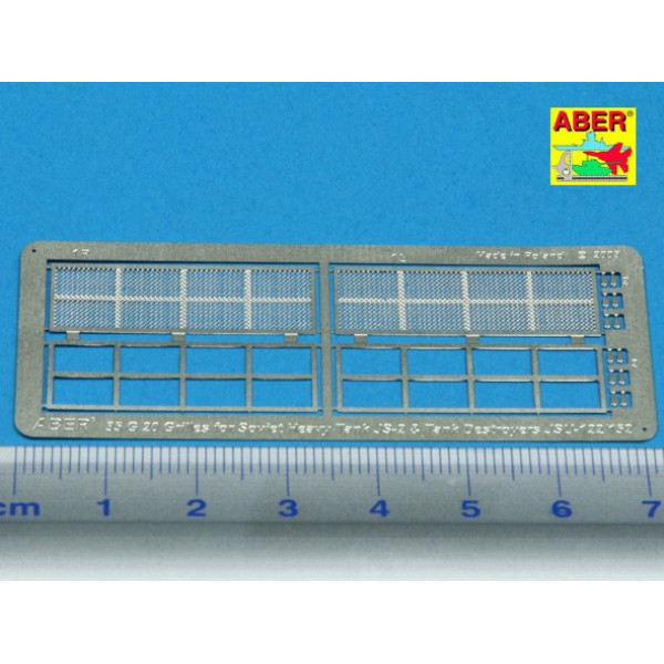 Grilles for russian tank JS-2 or JSU-122/152 1/35 ABER 35 G20