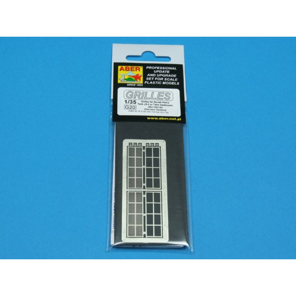 Grilles for russian tank JS-2 or JSU-122/152 1/35 ABER 35 G20
