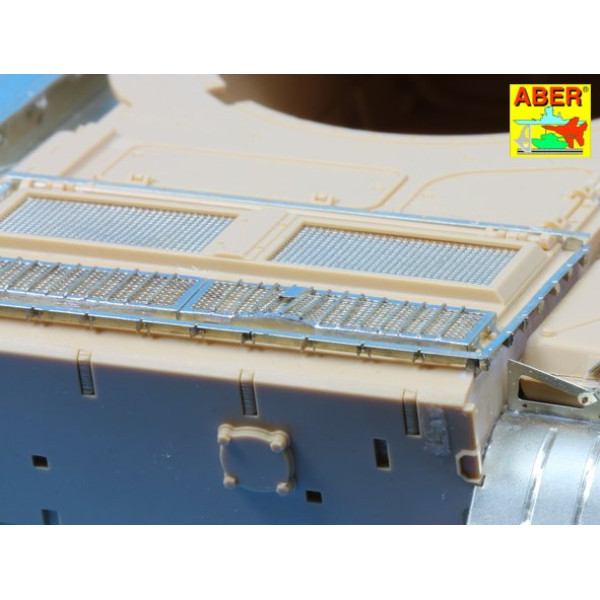 Grilles for Russian tank T-55 also Tiran 5  1/35 ABER 35 G28