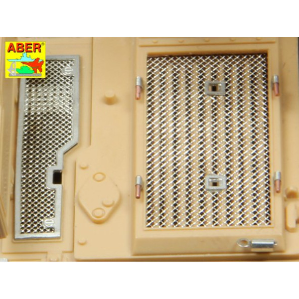 Grilles for Russian Tank T-55A also for T-55 ENIGMA 1/35 ABER 35 G29