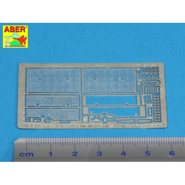 Grilles for Russian Tank T-55A also for T-55 ENIGMA 1/35 ABER 35 G29