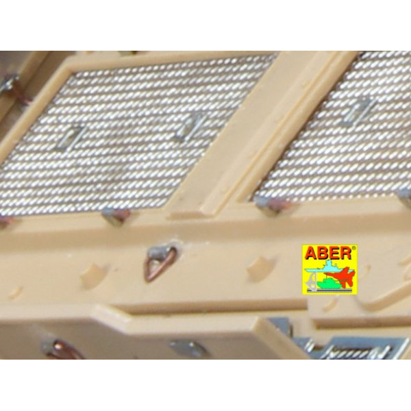 Grilles for Russian Tank T-55A also for T-55 ENIGMA 1/35 ABER 35 G29