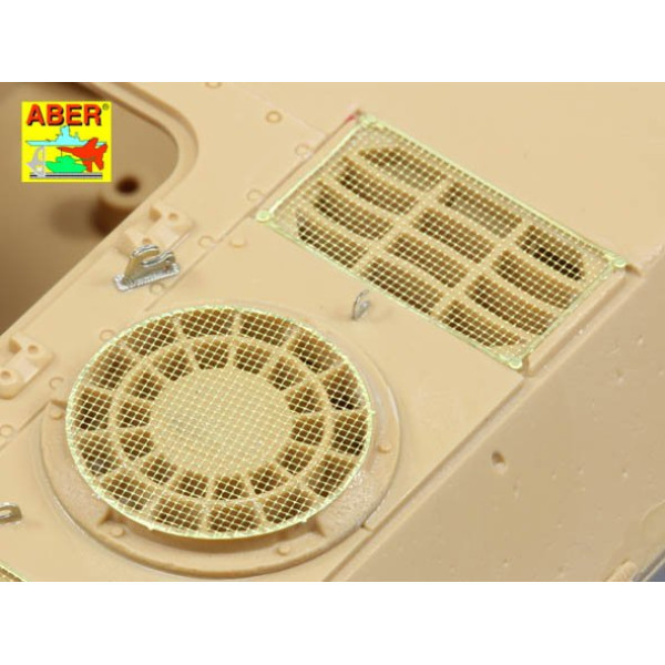 Grilles for PzKpfw V Ausf.D Panther (Sd.Kfz.181) 1/35 ABER 35 G30