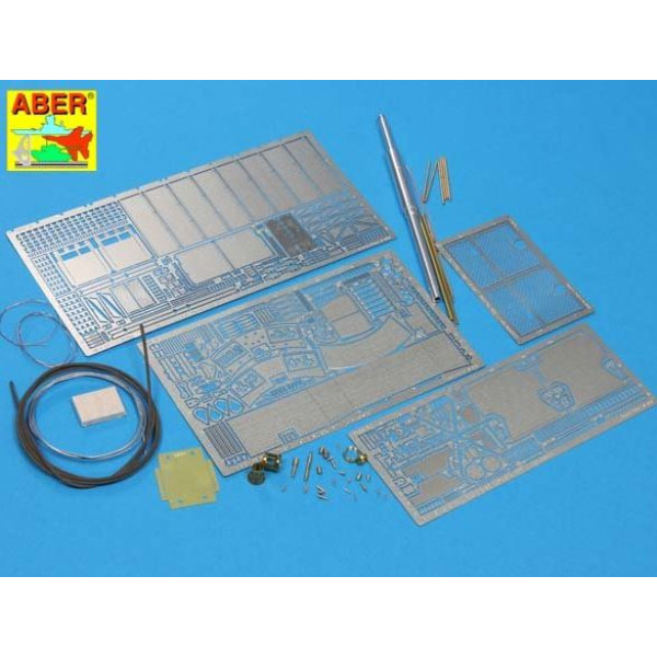 Pz.Kpfw. VI Ausf.E (Sd.Kfz.181) Tiger I – Late version (premium set) 1/35 ABER 35 K10