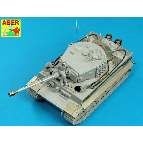 Pz.Kpfw. VI Ausf.E (Sd.Kfz.181) Tiger I – Late version (premium set) 1/35 ABER 35 K10