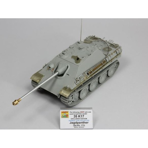 Sd,Kfz. 173 „Jagdpanther” - early version (premium set) 1/35 ABER 35 K17