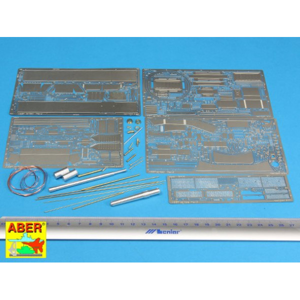 Photo-etching Israeli Tank Tiran 5  (premium set) 1/35 ABER 35 K23