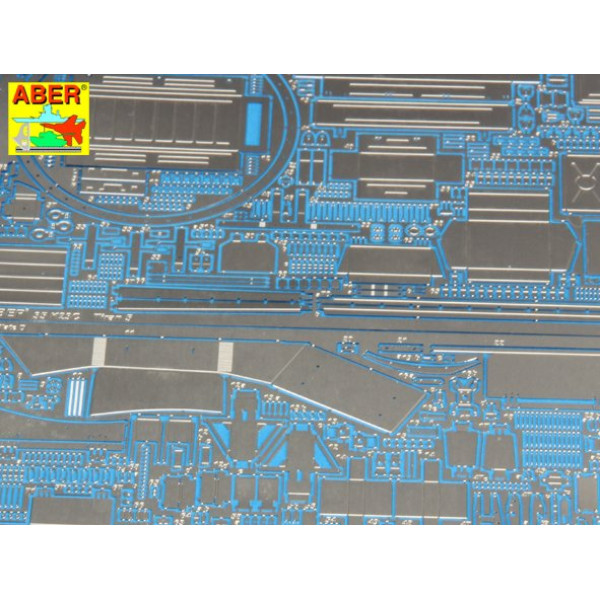 Photo-etching Israeli Tank Tiran 5  (premium set) 1/35 ABER 35 K23