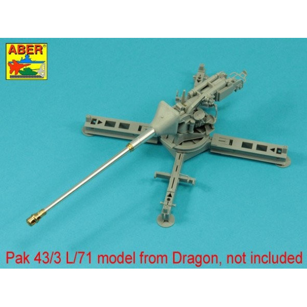 88mm KwK 43/3 L/71 , Late Barrel 1/35 ABER 35 L-008N  