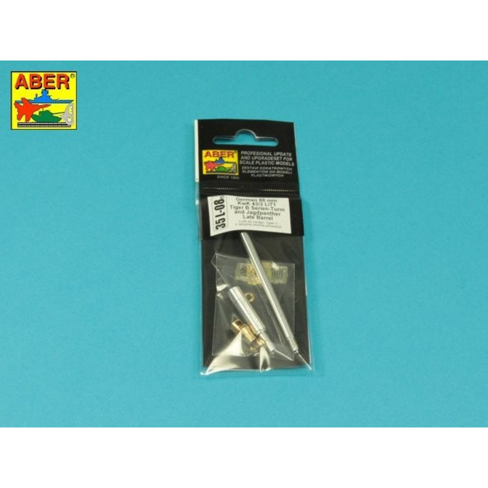 88mm KwK 43/3 L/71 , Late Barrel 1/35 ABER 35 L-008N  