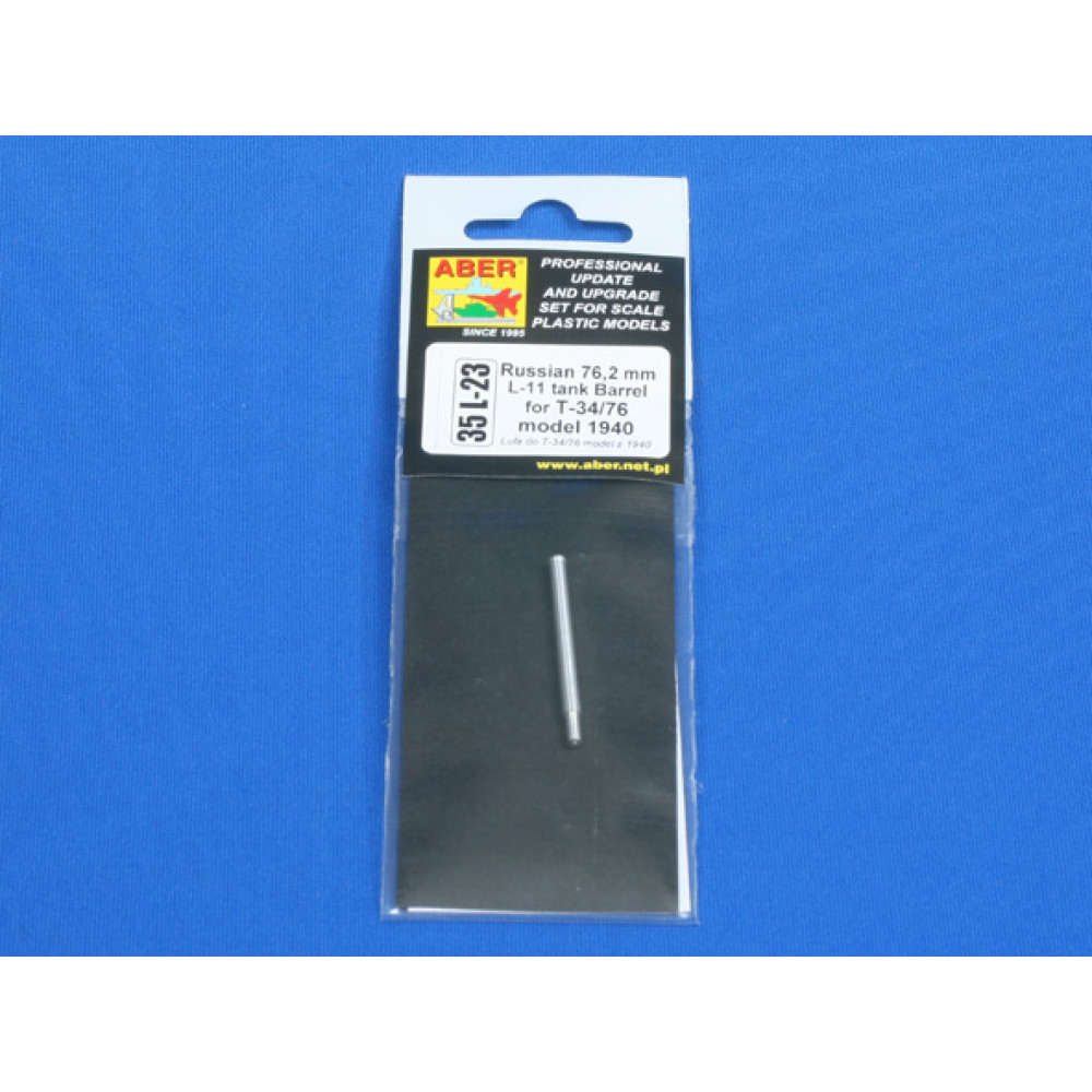 76,2mm L-11 tank barrel for T-34/76 model 1940 1/35 ABER 35 L-023
