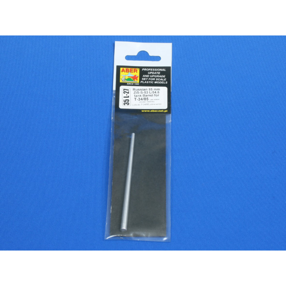 85mm ZIS-S-53 L/54,6 tank barrel for T-34/85 (model 1944/45) 1/35 ABER 35 L-027