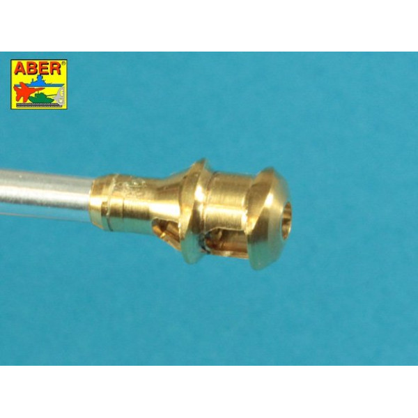 75 mm Barrel for Kwk 40 L/48 with early model muzzle brake for Pz.Kpfw. IV Ausf.G late - Ausf.H 1/35 ABER 35 L-046N