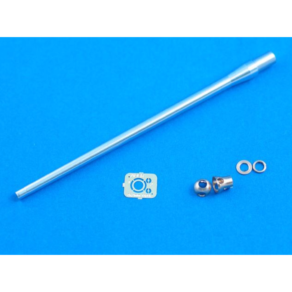 76,2mm Ordinance Q.F. 3-in. 17 PDR. Mk. IV barrel with muzzle brake for Sherman VC ''Firefly'' 1/35 ABER 35 L-057