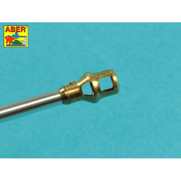 StuK.40 L/48 7,5cm barrel with early model muzzle brake for StuG.III Ausf.F/8 and StuG.III Ausf.G early 1/35 ABER 35 L-058N