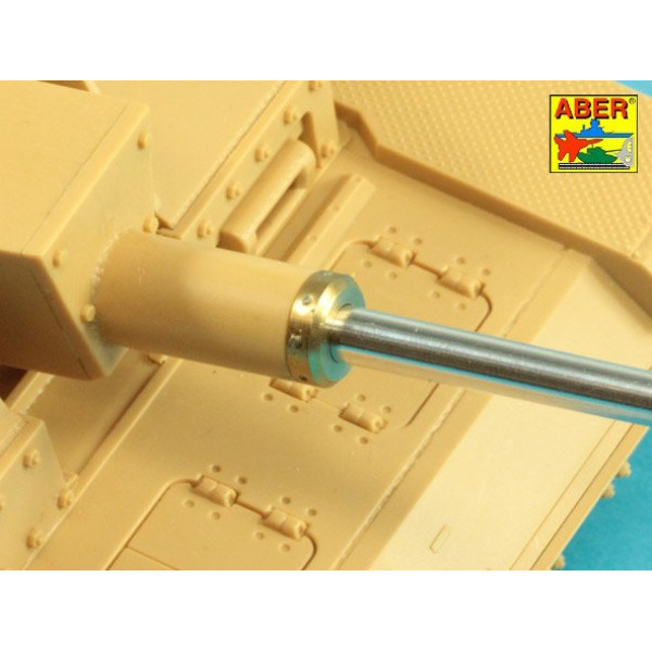 StuK.40 L/48 7,5cm barrel with early model muzzle brake for StuG.III Ausf.F/8 and StuG.III Ausf.G early 1/35 ABER 35 L-058N